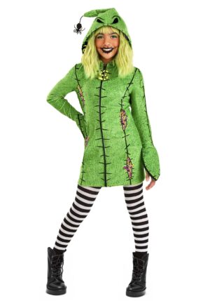 Deluxe Disney Oogie Boogie Girl's Hoodie Costume Dress | Disney Costumes