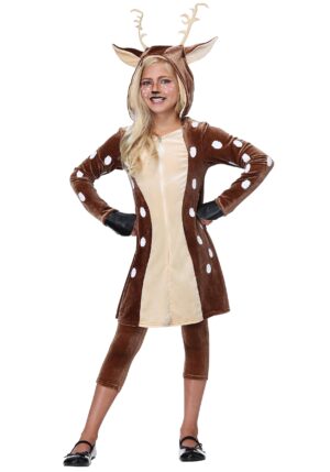 Fawn Costume Dress for Girls | Kid's Deer Costumes
