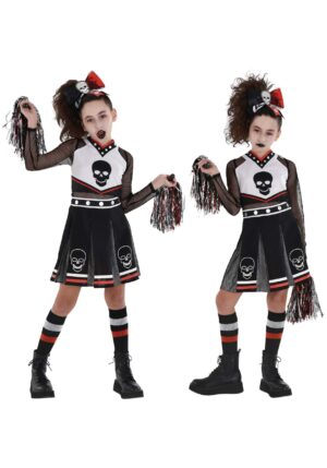 Girl's Fear Squad Zombie Cheerleader Costume | Cheerleader Costumes