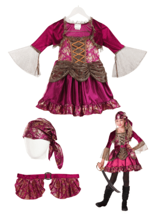 First Mate Pirate Costume Dress for Girls | Kid's Pirate Costumes