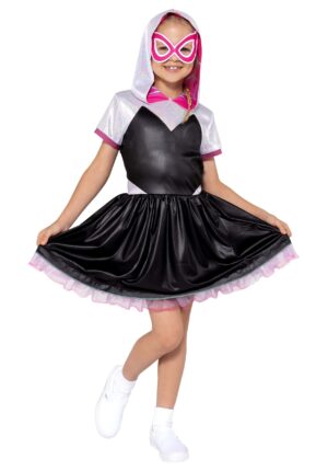 Ghost Spider Spider-Man Girl's Costume Dress | Marvel Costumes