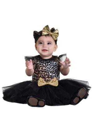Girl's Cute Leopard Cat Infant Costume | Kid's Animal Costumes