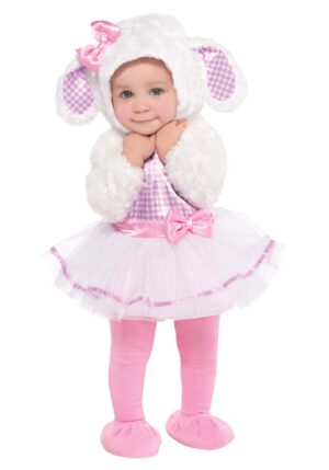 Little Pink Lamb Girl's Infant Costume | Animal Costumes