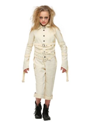 Girl's Asylum Straitjacket Costume