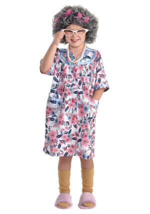 Little Old Lady Girl's Costume | Funny Costumes