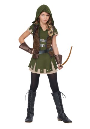 Miss Robin Hood Girl's Costume | Historical Costumes
