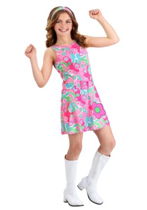 Child Mod Groovy GoGo Cutie Costume Dress | 70's Costumes