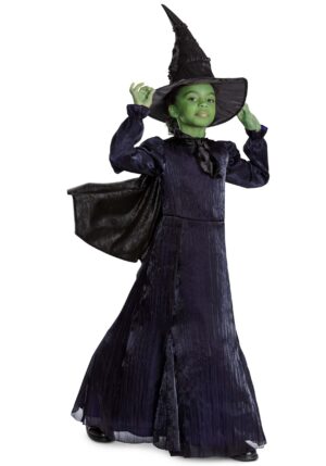 Prestige Wicked Girl's Elphaba Costume | Wicked Costumes