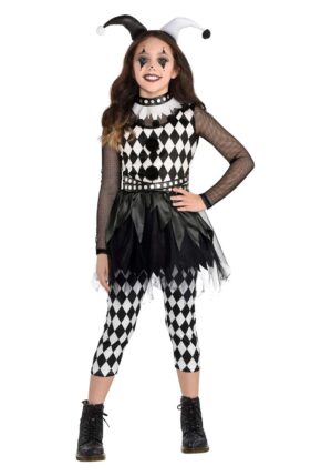 Punky Jester Girl's Costume | Jester Costumes
