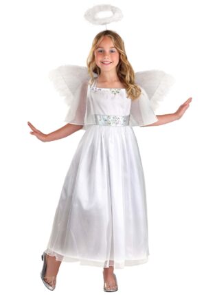 Shimmering Angel Girl's Costume Dress | Angel Costumes