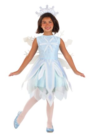 Shimmering Snowflake Girl's Costume Dress | Christmas Costumes