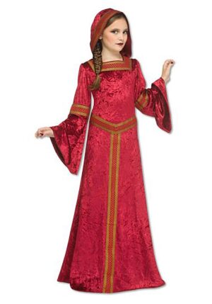 Girl's Sorceress of Fire Costume Dress