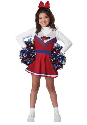 Girl's Spunky Cheerleader Costume | Sports Costumes