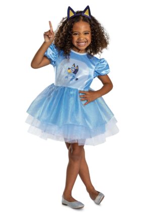 Girl's Disney Bluey Toddler Costume Dress | TV Show Costumes