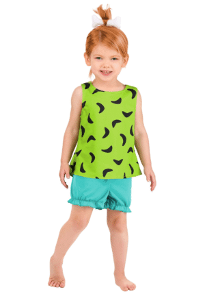 Toddler Flintstones Pebbles Costume | The Flintstones Costumes