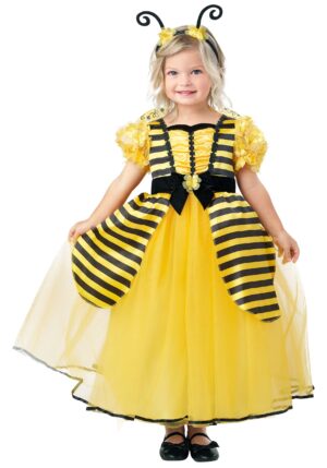 Sweet Bumble Bee Gown Girl's Toddler Costume | Bumble Bee Costumes