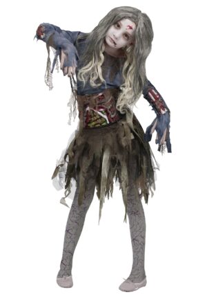 Girl's Zombie Costume Dress | Zombie Costumes