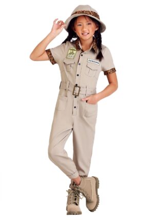 Girl's Zookeeper Costume | Kid's Uniform Costumes
