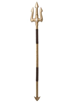 Gold Sea Trident | Poseidon Halloween Costume Accessories