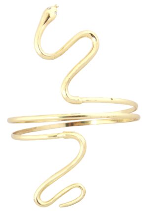 Women's Gold Snake Armband
