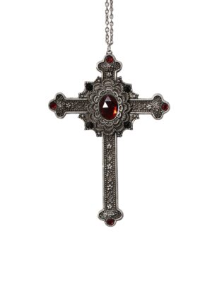 Gothic Cross Nun Necklace | Costume Jewelry