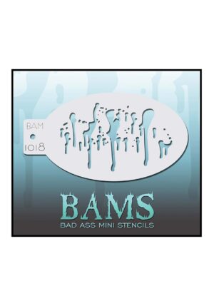 Blood Drips Graftobian Makeup Stencil | Costume Makeup