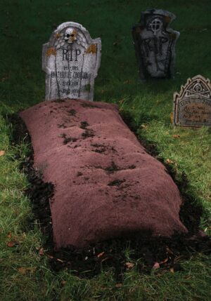 5FT Dirt Mound Graveyard Decoration | Outdoor Decorations