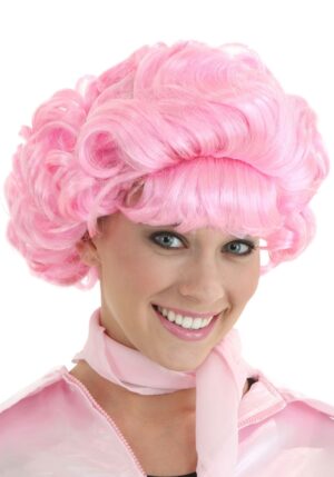 Grease Pink Frenchy Wig for Women