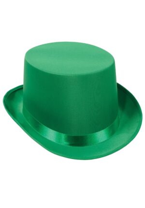 Green Costume Adult Top Hat | Costume Accessories