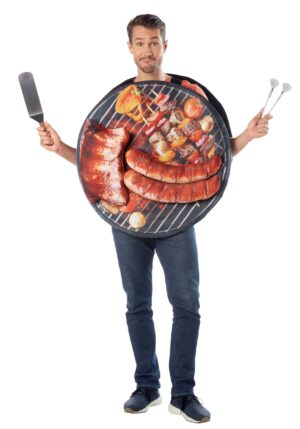Backyard BBQ Grilled Meat Tunic Adult Costume | Food Costumes