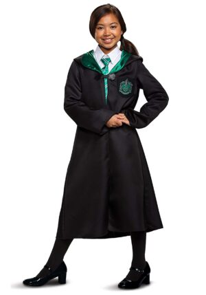 Harry Potter Kids Slytherin House Robe Costume