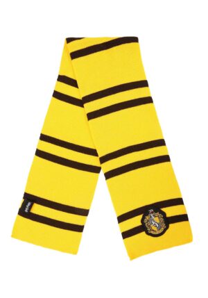 Deluxe Harry Potter Hufflepuff Knit Scarf | Harry Potter Accessories