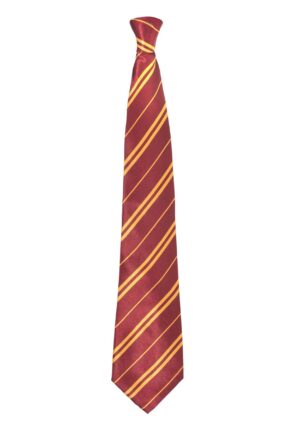 Harry Potter Red & Gold Gryffindor Adult Costume Tie | Harry Potter Accessories