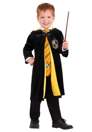 Toddler Harry Potter Deluxe Hufflepuff Robe Costume | Hufflepuff Costumes