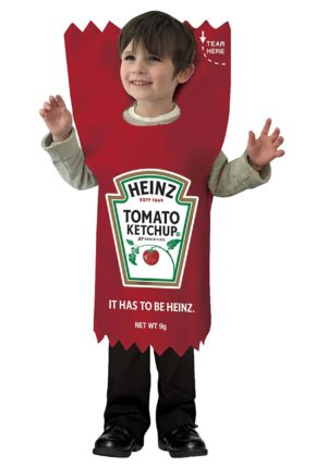 Heinz Toddler Ketchup Packet Costume