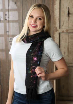Hogwarts Constellations Knit Scarf | Harry Potter Accessories