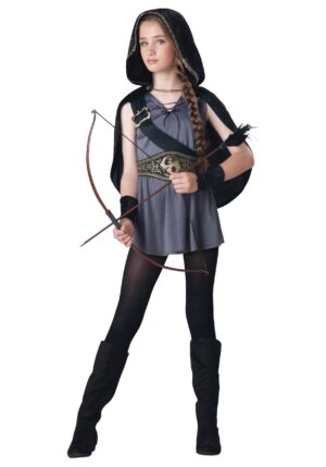 Hooded Huntress Girl's Costume | Girl's Costumes