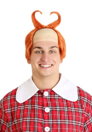 Horned Orange Munchkin Wig