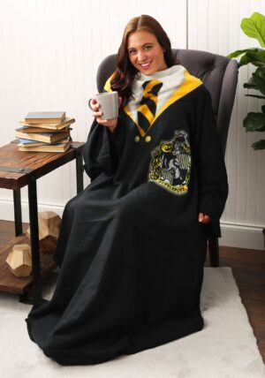Hufflepuff Harry Potter Comfy Throw Blanket | Harry Potter Gifts
