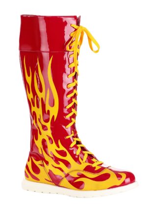 Adult Hulk Hogan Wrestling Boots | Hulk Hogan Accessories