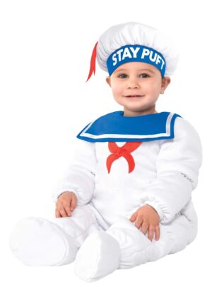 Ghostbusters Stay Puft Infant Costume | Kid's Ghostbusters Costumes