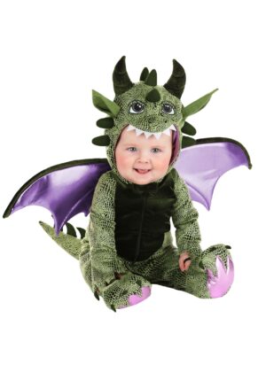 Green Dragon Infant Costume | Baby Animal Costumes
