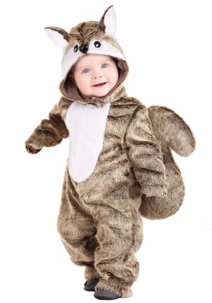 Grey Squirrel Infant Costume | Animal Costumes