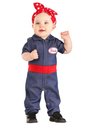 Rosie the Riveter Infant Costume | Historical Costumes