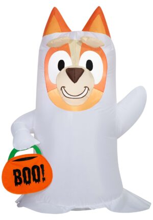 3.5FT Bluey Inflatable Ghost Bingo Decoration | Inflatable Decorations