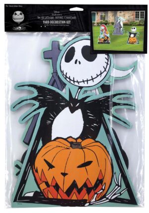 15-Inch Disney Jack, Sally and Zero Decorative Yard Kit | Nightmare Before Christmas Decorations