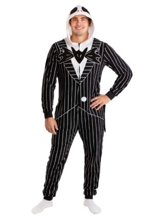 Adult Jack Skellington Union Suit