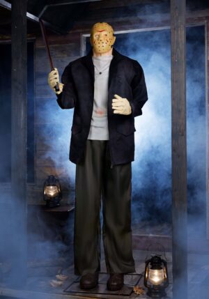 6FT Animatronic Jason Voorhees Decoration | Movie Decorations