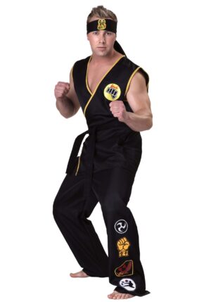 Men's Karate Kid Cobra Kai Costume | Movies Costumes