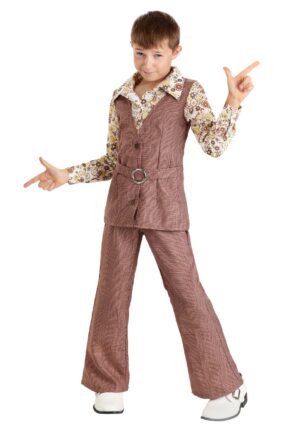 Kid's 70's Vest Costume | Kid's Decades Costumes